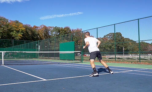 Running the Tennis Court Lines