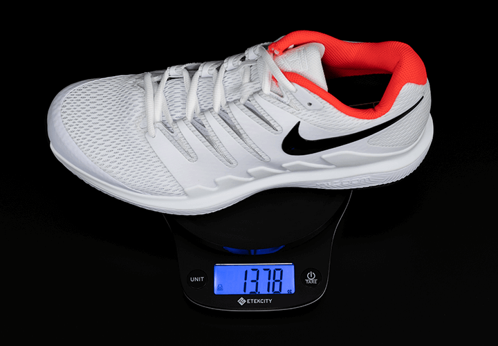 Nike Air Zoom Vapor X - Weight on Scale