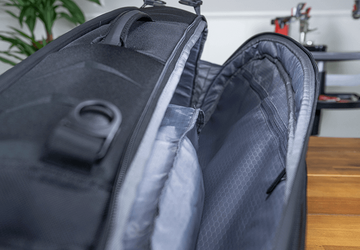 Vessel Baseline Racquet Bag Large Main Compartment Zipper Pocket