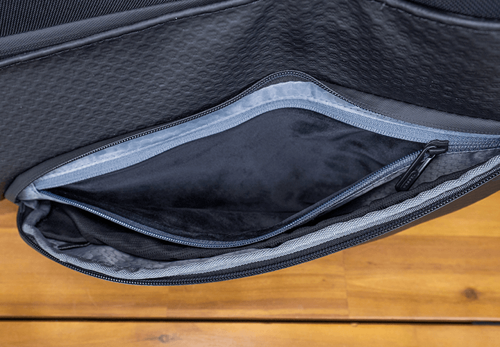 Vessel Baseline Racquet Bag Small Side Pocket Velour